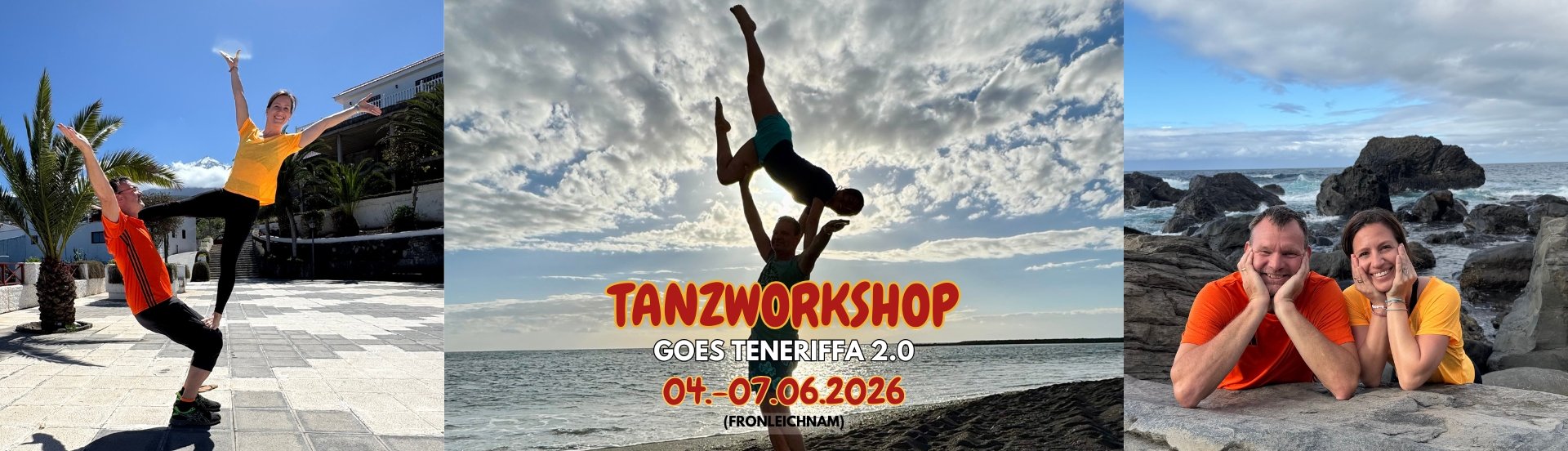 Tanzworkshop goes Teneriffa 2.0  - 04.06. - 07.06.2026