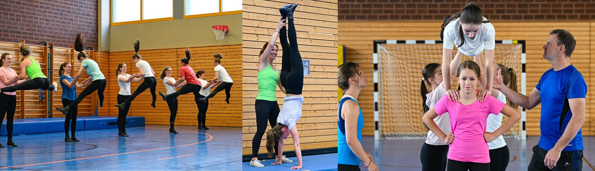 Akrobatik, Turnen & Hebungen 