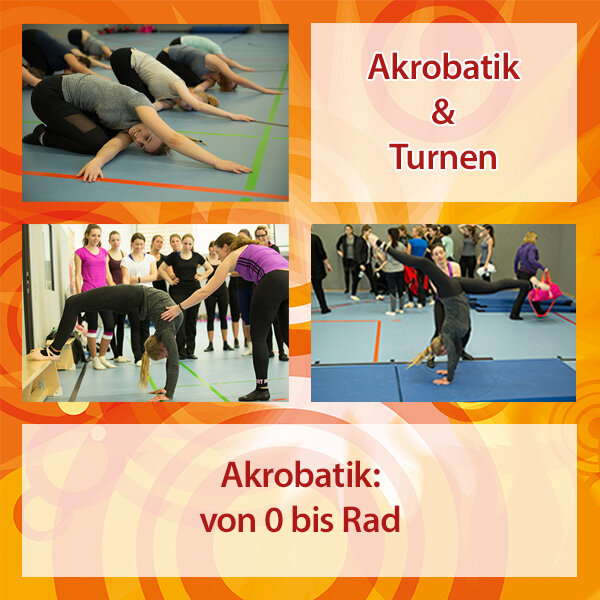 Akrobatik: von 0 bis Rad