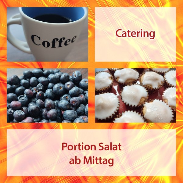 Portion Salat - ab Mittag